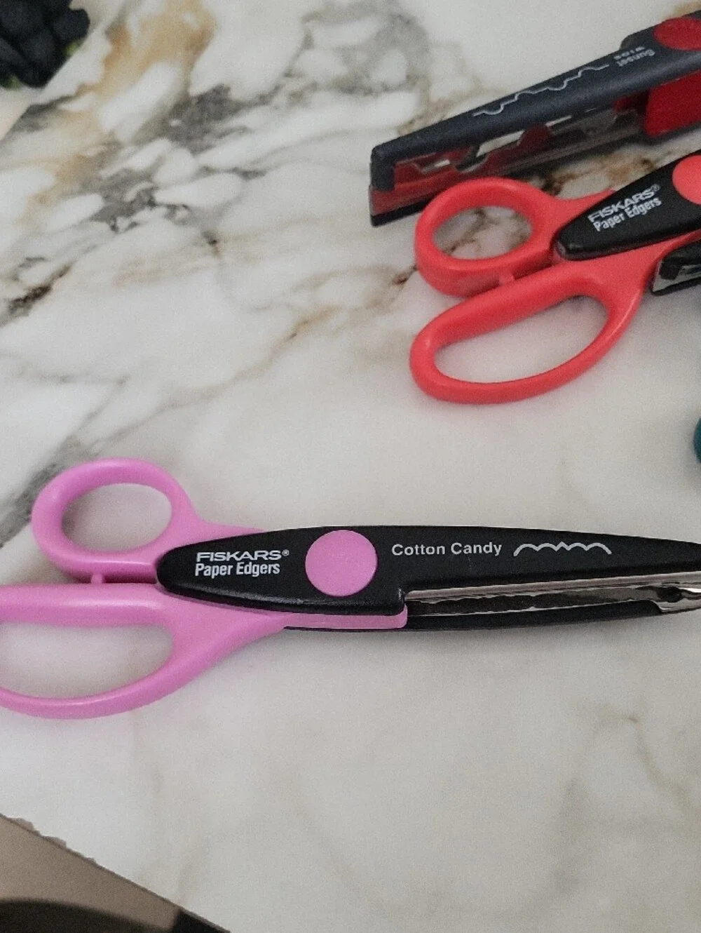 Fiskars Paper Edgers Decorative Craft Scissors - Assorted Colors Set Of 14